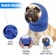 Pack of 2 Dog Ear Protection, No Flap Ear Wraps for Dogs, Noise Cancelling Earmuffs, Head and Ear Protection, Ear Cover Dog for Dogs, Cat Neck and Ear Warmers (Grey & Blue, S) Pack of 2 Dog Ear Protection, No Flap Ear Wraps for Dogs, Noise Cancelling Earmuffs, Head and Ear Protection, Ear Cover Dog for Dogs, Cat Neck and Ear Warmers (Grey & Blue, S)