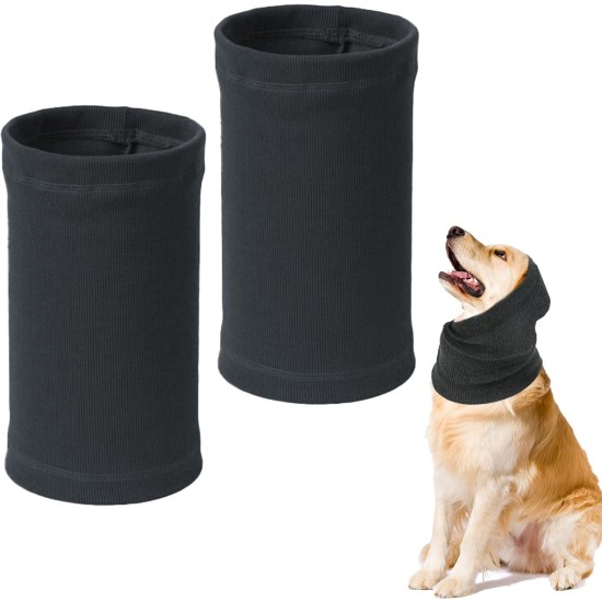Pack of 2 Dog Snood, Ear Muffs for Dogs, Ear Protection Dog, Dog Ear Warmer, Dog Neck and Ear Warmer, Pet Ear Flap Head Wrap, Head Cover for Dogs, Ear Protection Dog Wind (Grey) Pack of 2 Dog Snood, Ear Muffs for Dogs, Ear Protection Dog, Dog Ear Warmer, Dog Neck and Ear Warmer, Pet Ear Flap Head Wrap, Head Cover for Dogs, Ear Protection Dog Wind (Grey)