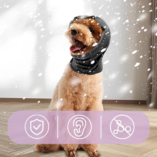 Pack of 2 Hjyokuso Ear Protectors for Dogs, Soothing Earmuffs for Dogs, Ear Protection for Dogs, Dog Snood Dog Earmuffs for Dogs, Hearing Protection, Dog Hoodie for Dogs, Neck and Ear Warmers Pack of 2 Hjyokuso Ear Protectors for Dogs, Soothing Earmuffs for Dogs, Ear Protection for Dogs, Dog Snood Dog Earmuffs for Dogs, Hearing Protection, Dog Hoodie for Dogs, Neck and Ear Warmers