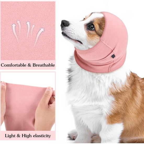 Pack of 2 Quiet Ears Dog Hearing Protection Noise Protection for Dogs Ear Protection Dog Wind Dog Head Wrap Neck Warmer Ear Protectors for Dog Ear Protection (M) Pack of 2 Quiet Ears Dog Hearing Protection Noise Protection for Dogs Ear Protection Dog Wind Dog Head Wrap Neck Warmer Ear Protectors for Dog Ear Protection (M)