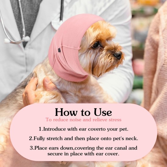 Pack of 2 Quiet Ears Dog Hearing Protection Noise Protection for Dogs Ear Protection Dog Wind Dog Head Wrap Neck Warmer Ear Protectors for Dog Ear Protection (M) Pack of 2 Quiet Ears Dog Hearing Protection Noise Protection for Dogs Ear Protection Dog Wind Dog Head Wrap Neck Warmer Ear Protectors for Dog Ear Protection (M)