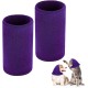 Pack of 2 Soothing Earmuffs for Dogs, Dog Tube Scarf for Neck and Ear Warmers, Dog Scarf for Dogs, Noise Protection, Pet Ear Warmers for Wearing When Bathing, Grooming, S, (Purple) Pack of 2 Soothing Earmuffs for Dogs, Dog Tube Scarf for Neck and Ear Warmers, Dog Scarf for Dogs, Noise Protection, Pet Ear Warmers for Wearing When Bathing, Grooming, S, (Purple)
