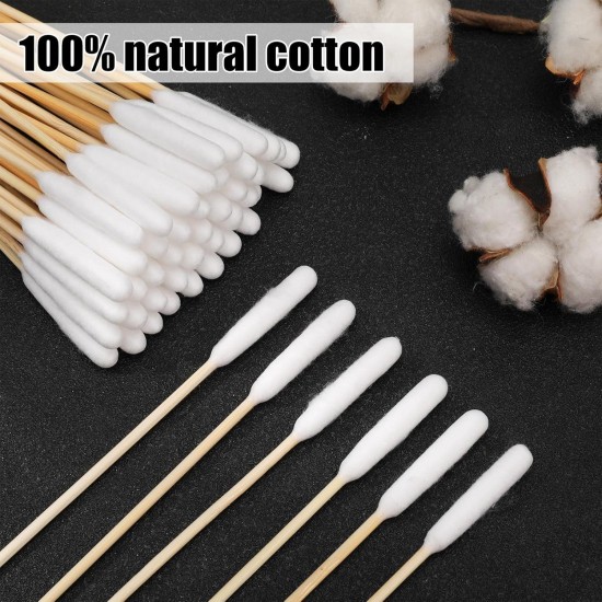Pack of 200 Dog Cotton Buds Ear Cleaner for Pets Ear Cleaning for Dogs, 15 cm Ear Cleaner Ear Cleaning Sticks for Pets Dog, Cat (4 Packs) Pack of 200 Dog Cotton Buds Ear Cleaner for Pets Ear Cleaning for Dogs, 15 cm Ear Cleaner Ear Cleaning Sticks for Pets Dog, Cat (4 Packs)