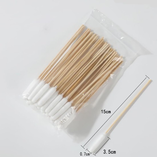 Pack of 200 Dog Ear Care Cotton Buds Pet Cleaner Cotton Buds Long Cleaning Sticks Large Cotton Buds Earwax Removal Swab Pet Dog Accessories for Cat Pack of 200 Dog Ear Care Cotton Buds Pet Cleaner Cotton Buds Long Cleaning Sticks Large Cotton Buds Earwax Removal Swab Pet Dog Accessories for Cat