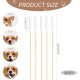 Pack of 200 Hypoallergenic Cotton Buds for Dogs & Cats - 15 cm Ultra Soft Ear Cleaner Sticks with Cotton Tip, Perfect for Sensitive Ears, Pet Care & Professional Veterinarian Hygiene Pack of 200 Hypoallergenic Cotton Buds for Dogs & Cats - 15 cm Ultra Soft Ear Cleaner Sticks with Cotton Tip, Perfect for Sensitive Ears, Pet Care & Professional Veterinarian Hygiene