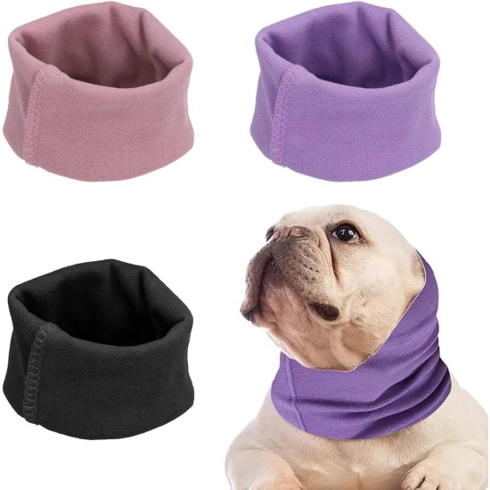 Pack of 3 Earmuffs for Dogs, Soft Cotton Earmuffs for Dogs for Noise Reduction, Relaxation and Warmth in Winter (Medium Size) Pack of 3 Earmuffs for Dogs, Soft Cotton Earmuffs for Dogs for Noise Reduction, Relaxation and Warmth in Winter (Medium Size)