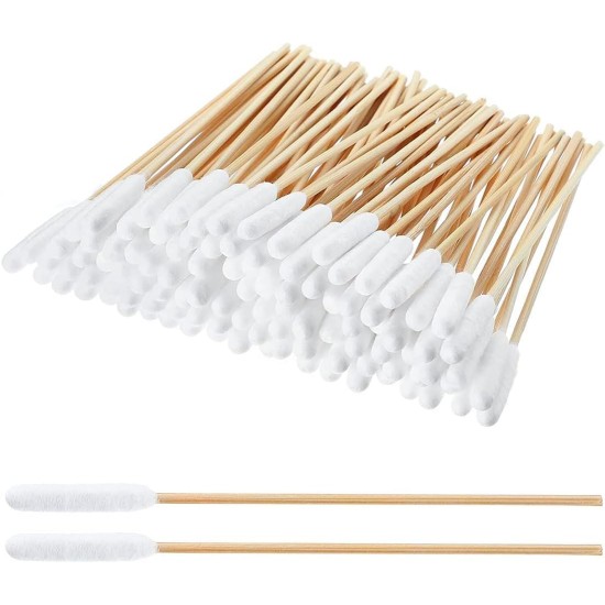 Pack of 50 Cotton Buds for Pets - Long with Large Head for Effective Ear Cleaning for Cats and Dogs, Ideal for Gentle Care of Sensitive Ears of Your Pets Pack of 50 Cotton Buds for Pets - Long with Large Head for Effective Ear Cleaning for Cats and Dogs, Ideal for Gentle Care of Sensitive Ears of Your Pets