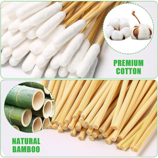 Pack of 50 Cotton Buds for Pets - Long with Large Head for Effective Ear Cleaning for Cats and Dogs, Ideal for Gentle Care of Sensitive Ears of Your Pets Pack of 50 Cotton Buds for Pets - Long with Large Head for Effective Ear Cleaning for Cats and Dogs, Ideal for Gentle Care of Sensitive Ears of Your Pets