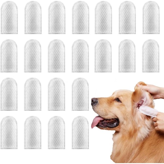 Pack of 50 Ear Care Finger Pads for Dogs, Ear Cleaner for Dogs, Practical Ear Cleaner for Dogs, Dog Ear Cleaner for Ear Hygiene, Gentle Ear Cleaner for Care and Cleaning Pack of 50 Ear Care Finger Pads for Dogs, Ear Cleaner for Dogs, Practical Ear Cleaner for Dogs, Dog Ear Cleaner for Ear Hygiene, Gentle Ear Cleaner for Care and Cleaning