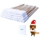 Pack of 50 Pet Dog Ear Cleaner Bamboo Cotton Buds 15.5 cm Improved Long Stick, Wax Remover, Itchy Ears, Cleaning Swabs for Cleaning Animals, Infections (Pack of 50) Pack of 50 Pet Dog Ear Cleaner Bamboo Cotton Buds 15.5 cm Improved Long Stick, Wax Remover, Itchy Ears, Cleaning Swabs for Cleaning Animals, Infections (Pack of 50)