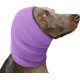 Pet Bandana, Dog Earmuffs for Dogs, Hearing Protection, for Dog Anxiety, Grooming, Earmuffs, Dog Ear Protection, Soothing (Black, L)