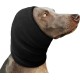 Pet Bandana, Dog Earmuffs for Dogs, Hearing Protection, for Dog Anxiety, Grooming, Earmuffs, Dog Ear Protection, Soothing (Black, L)