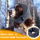 Pet Ear Flap Head Wrap, Soothing Earmuffs for Dogs, Easy to Clean Headgear for Dogs with Adjustable Self-Adhesive Tape for Dogs