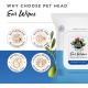Pet Head Ear Cleaning Wipes | Fragrance Free | Cleans, Deodorises and Moisturises Ears | Helps Remove Wax | Biodegradable, Plant Based and Plastic Free | Pack of 30 Pet Head Ear Cleaning Wipes | Fragrance Free | Cleans, Deodorises and Moisturises Ears | Helps Remove Wax | Biodegradable, Plant Based and Plastic Free | Pack of 30