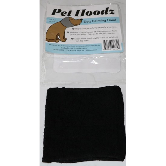 Pet Hoodz for Dogs, Anxiety, Grooming, Earmuffs, Ear Protection, Soothing, Ear Compression, Pet Hoodie, Dog Ear Wrap (Small, Black) Pet Hoodz for Dogs, Anxiety, Grooming, Earmuffs, Ear Protection, Soothing, Ear Compression, Pet Hoodie, Dog Ear Wrap (Small, Black)