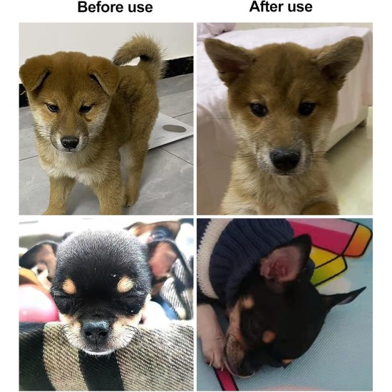 Pssopp Dog Ear Support Patch, Dog Ear Patch Stickers, Puppy Ear Stickers, Fixed Support, Puppy Ear Lifting Tool (#6) Pssopp Dog Ear Support Patch, Dog Ear Patch Stickers, Puppy Ear Stickers, Fixed Support, Puppy Ear Lifting Tool (#6)