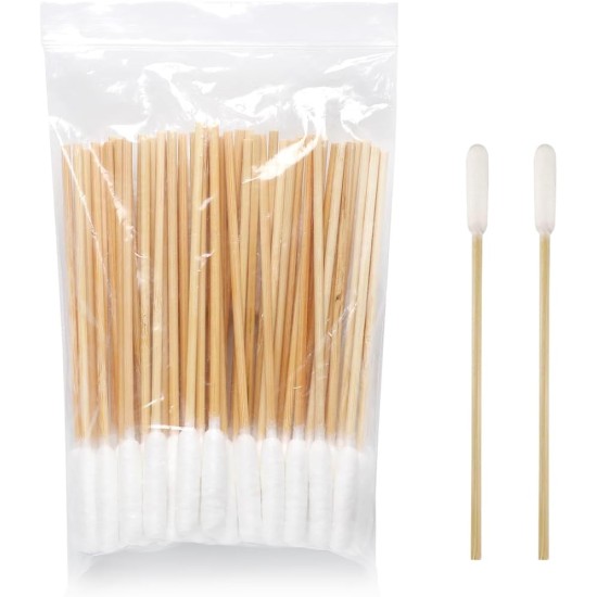 RDNKVB Cotton Buds for Dogs, Ear Cleaning Ear Cleaner, Suitable for Pets, Dogs, Cats, 100 Pieces, Dog Ear Cleaner, Mites, Dogs, Ear Mites, Cat (6 Inches) RDNKVB Cotton Buds for Dogs, Ear Cleaning Ear Cleaner, Suitable for Pets, Dogs, Cats, 100 Pieces, Dog Ear Cleaner, Mites, Dogs, Ear Mites, Cat (6 Inches)