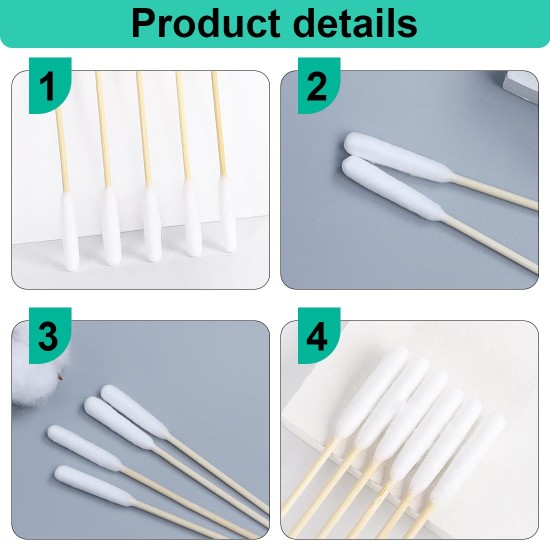 Reccisokz Pack of 100 cotton buds for dogs, cat ear cleaner, ear cleaner for dogs, cotton buds, pets, dogs, cats Reccisokz Pack of 100 cotton buds for dogs, cat ear cleaner, ear cleaner for dogs, cotton buds, pets, dogs, cats