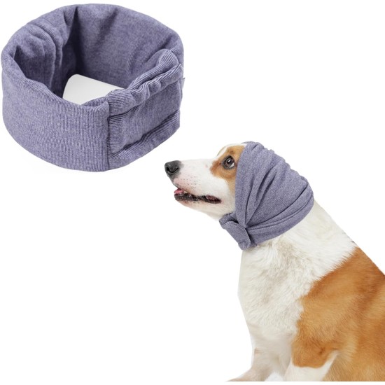 Soothing Earmuffs for Dogs, Pet Ear Flap Head Wrap, Adjustable Velcro Dog Ear Warmers for Anxiety Relief Pet (Pink, M) Soothing Earmuffs for Dogs, Pet Ear Flap Head Wrap, Adjustable Velcro Dog Ear Warmers for Anxiety Relief Pet (Pink, M)