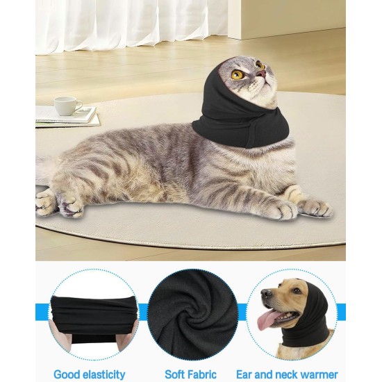 TPZORJX 1 Piece Happy Dog Cat Hoodie Noise Hearing Protection Soothing Earmuffs Ear and Wind Protection Reduce Fear of Fireworks Great After Surgery TPZORJX 1 Piece Happy Dog Cat Hoodie Noise Hearing Protection Soothing Earmuffs Ear and Wind Protection Reduce Fear of Fireworks Great After Surgery
