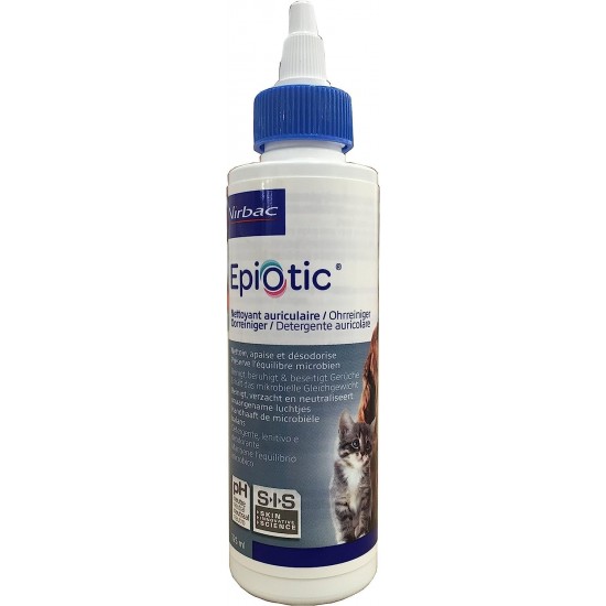 Virbac Epi-Optic Dog and Cat Ear Cleaner 125 ml