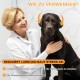 Voarge Pet Bandana, Dog Earmuffs for Dogs, Hearing Protection, for Dog Anxiety, Grooming, Earmuffs, Dog Ear Protection, Soothing (Black, L) Voarge Pet Bandana, Dog Earmuffs for Dogs, Hearing Protection, for Dog Anxiety, Grooming, Earmuffs, Dog Ear Protection, Soothing (Black, L)