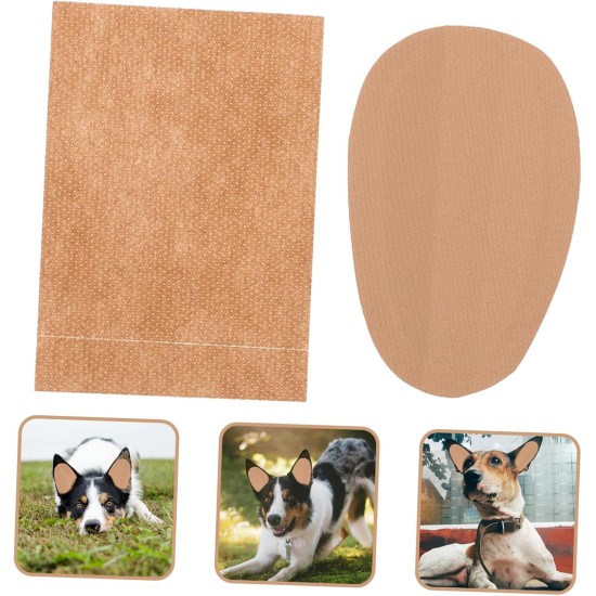 WOONEKY 1 Pair of Ear Plasters for Pets for Dog Ears for Dog Ears Sticker for Ears to Stand Up Tape for Dog Ears Correct Ear to Stand Up for Pets WOONEKY 1 Pair of Ear Plasters for Pets for Dog Ears for Dog Ears Sticker for Ears to Stand Up Tape for Dog Ears Correct Ear to Stand Up for Pets