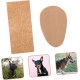WOONEKY 1 Pair of Ear Plasters for Pets for Dog Ears for Dog Ears Sticker for Ears to Stand Up Tape for Dog Ears Correct Ear to Stand Up for Pets WOONEKY 1 Pair of Ear Plasters for Pets for Dog Ears for Dog Ears Sticker for Ears to Stand Up Tape for Dog Ears Correct Ear to Stand Up for Pets