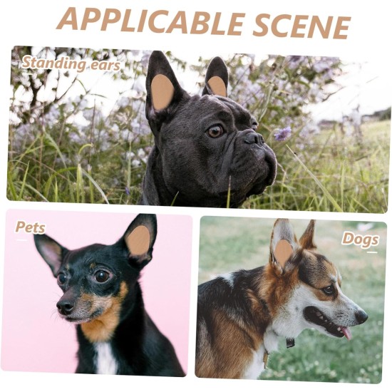 WOONEKY 1 Pair of Ear Plasters for Pets for Dog Ears for Dog Ears Sticker for Ears to Stand Up Tape for Dog Ears Correct Ear to Stand Up for Pets WOONEKY 1 Pair of Ear Plasters for Pets for Dog Ears for Dog Ears Sticker for Ears to Stand Up Tape for Dog Ears Correct Ear to Stand Up for Pets