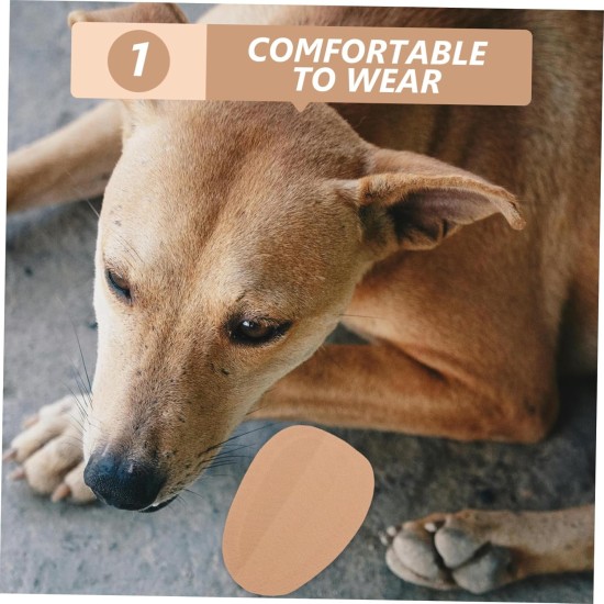 WOONEKY 1 Pair of Ear Plasters for Pets for Dog Ears for Dog Ears Sticker for Ears to Stand Up Tape for Dog Ears Correct Ear to Stand Up for Pets WOONEKY 1 Pair of Ear Plasters for Pets for Dog Ears for Dog Ears Sticker for Ears to Stand Up Tape for Dog Ears Correct Ear to Stand Up for Pets