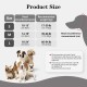 XFSRG Ear Protection Dog Adjustable Velcro Dog Ear Warmers Reduce Noise for Anxiety Relief and Soothing (Grey/S) XFSRG Ear Protection Dog Adjustable Velcro Dog Ear Warmers Reduce Noise for Anxiety Relief and Soothing (Grey/S)