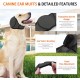 XFSRG Ear Protection Dog Adjustable Velcro Dog Ear Warmers Reduce Noise for Anxiety Relief and Soothing (Grey/S) XFSRG Ear Protection Dog Adjustable Velcro Dog Ear Warmers Reduce Noise for Anxiety Relief and Soothing (Grey/S)
