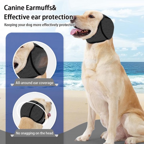 XFSRG Ear Protection Dog Adjustable Velcro Dog Ear Warmers Reduce Noise for Anxiety Relief and Soothing (Grey/S) XFSRG Ear Protection Dog Adjustable Velcro Dog Ear Warmers Reduce Noise for Anxiety Relief and Soothing (Grey/S)