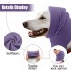 XIHIRCD Pack of 2 Dog Earmuffs, No Flaps, Ear Wraps for Dogs, Soft Dog Ear Cover, Dog Tube Scarf, Snoods for Dogs, Neck and Ear Warmers, Dog Hearing Protection from Noise (Purple and Pink, L) XIHIRCD Pack of 2 Dog Earmuffs, No Flaps, Ear Wraps for Dogs, Soft Dog Ear Cover, Dog Tube Scarf, Snoods for Dogs, Neck and Ear Warmers, Dog Hearing Protection from Noise (Purple and Pink, L)