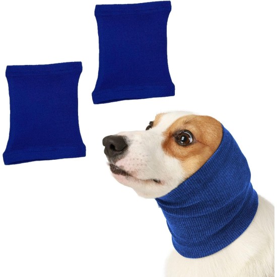 YSJCHEBS Pack of 2 Dog Calming Caps, Dog Earmuffs, Dog Earmuffs, Noise Protection, Dog Collar Ear Defenders, Dog Earmuffs for Noise Reduction YSJCHEBS Pack of 2 Dog Calming Caps, Dog Earmuffs, Dog Earmuffs, Noise Protection, Dog Collar Ear Defenders, Dog Earmuffs for Noise Reduction