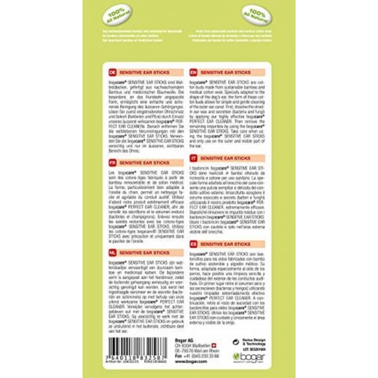 bogacare Sensitive Ear Sticks for Dog bogacare Sensitive Ear Sticks for Dog