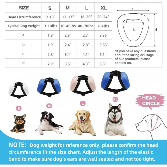 derYEP Dog Earmuffs for Hearing Protection, 29dB NRR Earmuffs, Noise Protection (Small, Pink) derYEP Dog Earmuffs for Hearing Protection, 29dB NRR Earmuffs, Noise Protection (Small, Pink)