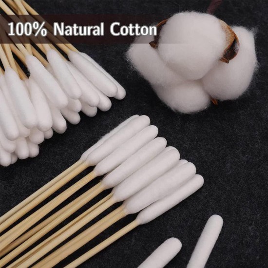 trabag Pack of 200 Cotton Buds - Long Cotton Buds, Ear Cleaner for Pets, Ear Cleaning for Dogs, Ear Cleaners for Pets, Dogs, Cats (15 cm) trabag Pack of 200 Cotton Buds - Long Cotton Buds, Ear Cleaner for Pets, Ear Cleaning for Dogs, Ear Cleaners for Pets, Dogs, Cats (15 cm)