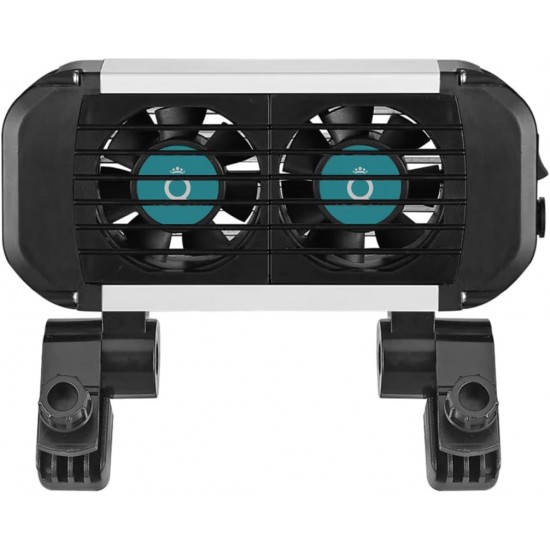 AQPET Frostline 2 Element Cooling Fan System for Aquariums up to 120 Litres for Freshwater and Saltwater Aquariums with Controller, Swivel Fan AQPET Frostline 2 Element Cooling Fan System for Aquariums up to 120 Litres for Freshwater and Saltwater Aquariums with Controller, Swivel Fan