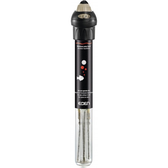 Eden 94151 50 heater reacts to current water temperature avoids the smallest deviations thanks to bimetallic technology 50 watts Eden 94151 50 heater reacts to current water temperature avoids the smallest deviations thanks to bimetallic technology 50 watts