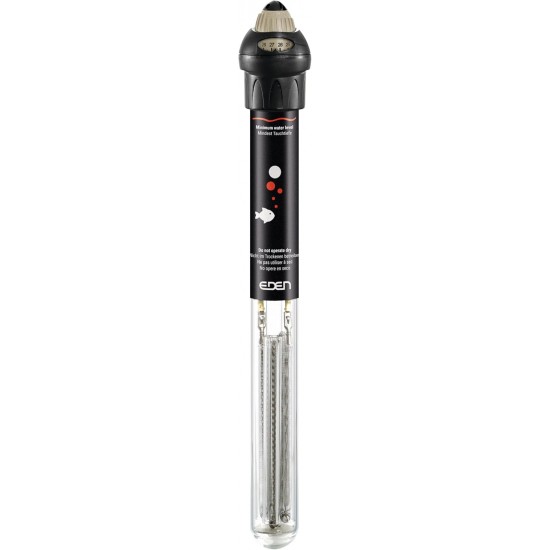 Eden 94153 100 heater reacts to current water temperature, avoids the smallest deviations thanks to bimetal technology, 100 watts Eden 94153 100 heater reacts to current water temperature, avoids the smallest deviations thanks to bimetal technology, 100 watts