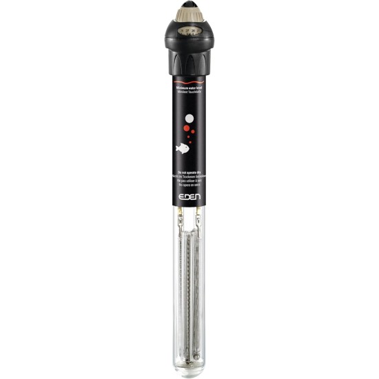 Eden 94153 100 heater reacts to current water temperature, avoids the smallest deviations thanks to bimetal technology, 100 watts Eden 94153 100 heater reacts to current water temperature, avoids the smallest deviations thanks to bimetal technology, 100 watts