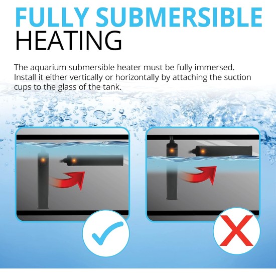 Fluval Aquarium Heater P25, Completely Submersible Aquarium Heater for Aquariums up to 25 L, 25 W Fluval Aquarium Heater P25, Completely Submersible Aquarium Heater for Aquariums up to 25 L, 25 W