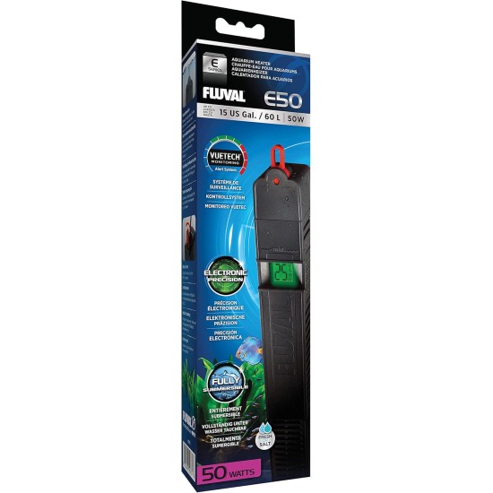 Fluval E Advanced Electronic Heater, 100 W Fluval E Advanced Electronic Heater, 100 W
