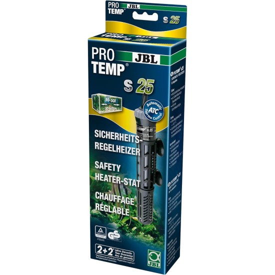 JBL ProTemp Adjustable Heater for Freshwater and Saltwater Aquariums JBL ProTemp Adjustable Heater for Freshwater and Saltwater Aquariums