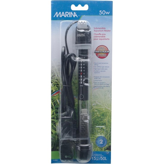 Marina Submersible Pre-Set Heater, 50 W Marina Submersible Pre-Set Heater, 50 W