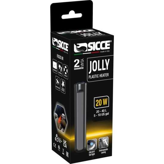 Sicce 955512 Mini Heater Jolly 20 Watt Sicce 955512 Mini Heater Jolly 20 Watt