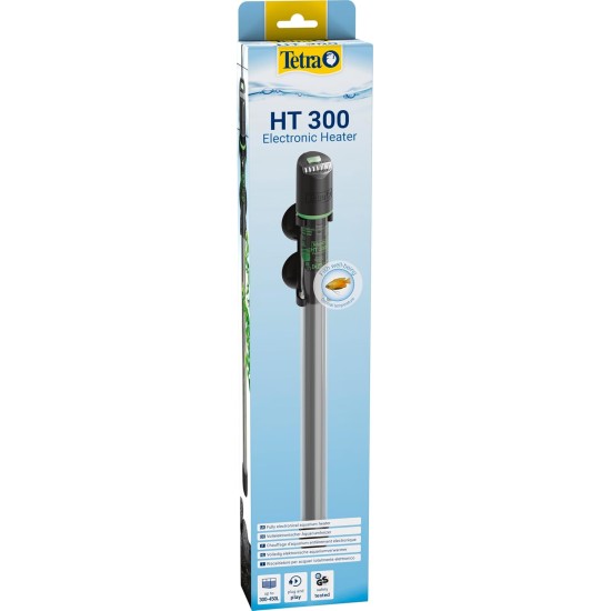 Tetra HT 150 Heater for 150-255 L Aquariums - Powerful Aquarium Heater for Covering Different Power Levels with Temperature Adjustment Knob Tetra HT 150 Heater for 150-255 L Aquariums - Powerful Aquarium Heater for Covering Different Power Levels with Temperature Adjustment Knob