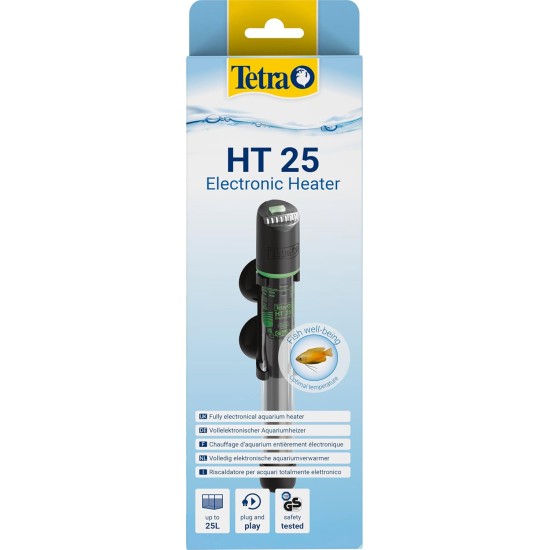 Tetra HT 150 Heater for 150-255 L Aquariums - Powerful Aquarium Heater for Covering Different Power Levels with Temperature Adjustment Knob Tetra HT 150 Heater for 150-255 L Aquariums - Powerful Aquarium Heater for Covering Different Power Levels with Temperature Adjustment Knob