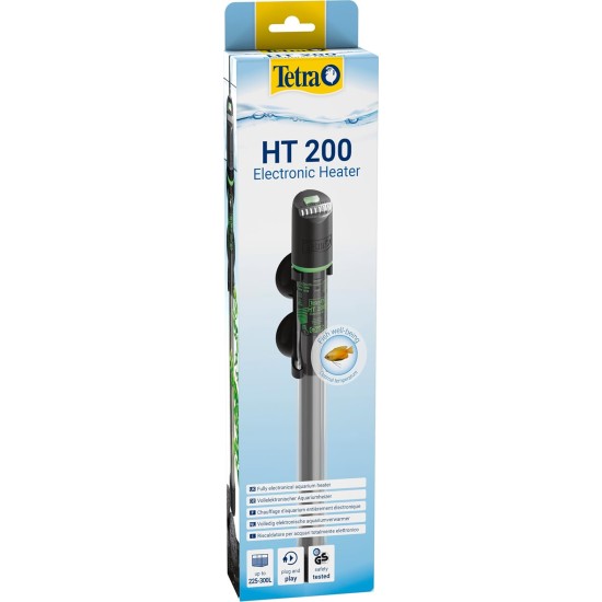 Tetra HT 150 Heater for 150-255 L Aquariums - Powerful Aquarium Heater for Covering Different Power Levels with Temperature Adjustment Knob Tetra HT 150 Heater for 150-255 L Aquariums - Powerful Aquarium Heater for Covering Different Power Levels with Temperature Adjustment Knob